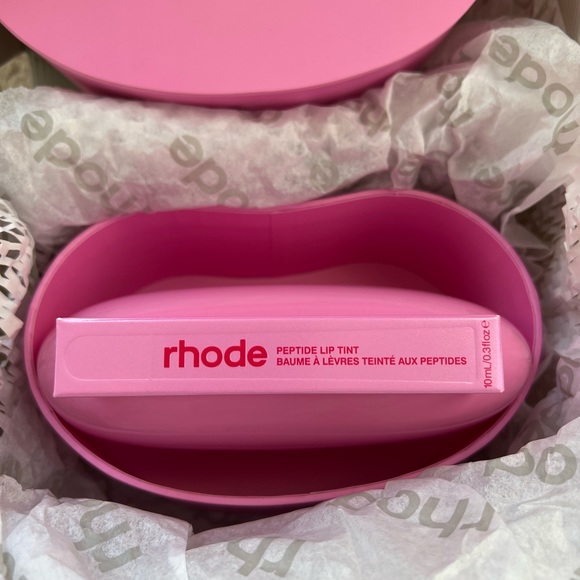 Rhode Jelly bean case + jelly bean pouch + peptide lip tint💕 - Picture 4 of 5